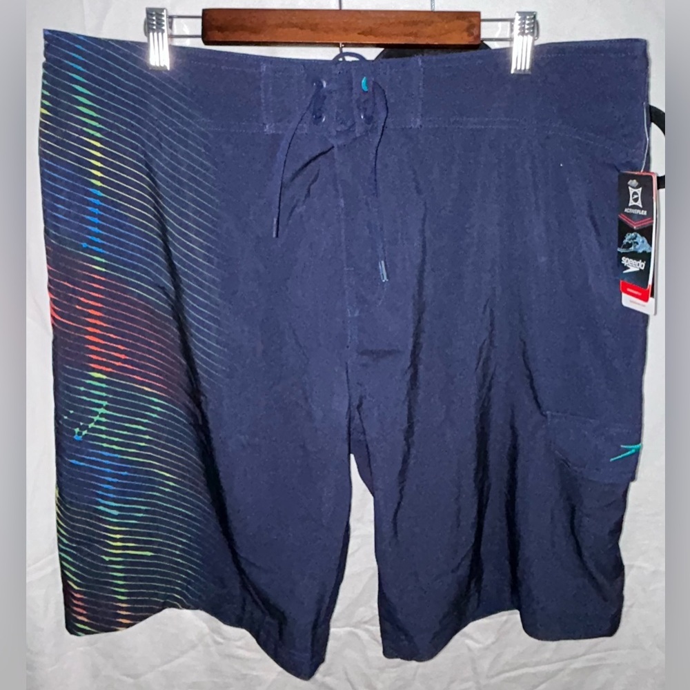 Speedo Activeflex Navy 21" Boardshort Men's Size 38 New with Tags